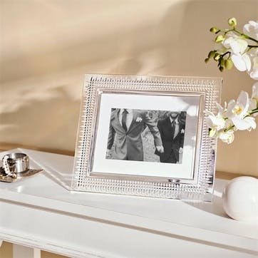 Lismore Diamond Picture Frame 8" x 10", Clear