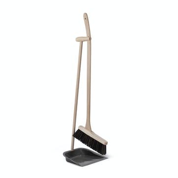Dustpan and Brush with Beech Handle