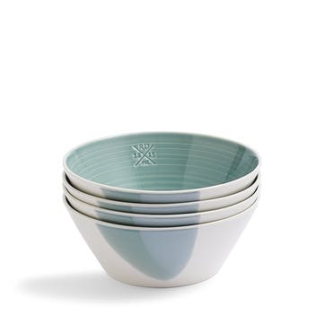 Signature 1815 Set of 4 Bowls D16cm, Green