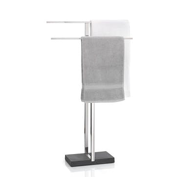 Menoto Towel Stand, Stainless Steel
