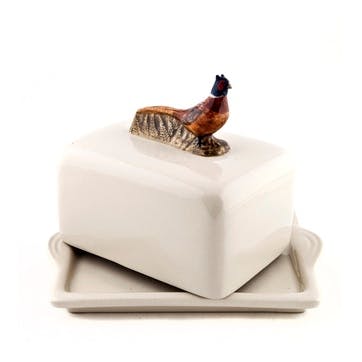 Pheasant Butter Dish