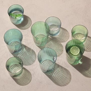 Gems Tumbler Set of 4, 560ml Jade