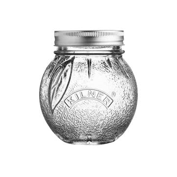 Fruit Perserve Jar, Orange