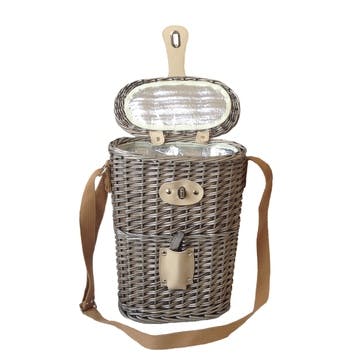 2 Bottle Chilled Carry Basket