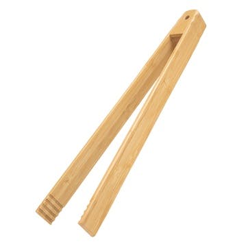 Bamboo Tongs, Natural