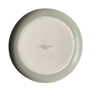 Procida Set of 4 Dinner Plates D25cm, Grey