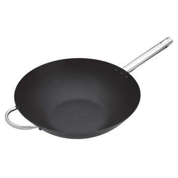 Professional Carbon Steel 35.5cm Wok