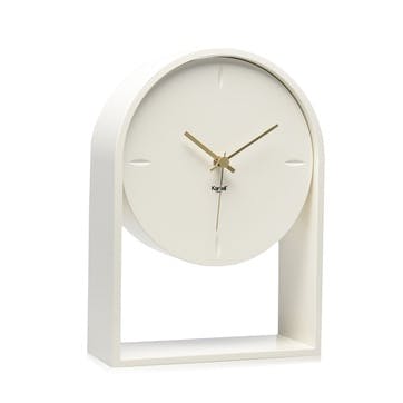 Air Du Temps, Mantel Clock, White