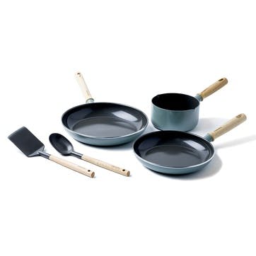 Mayflower Pots and Pans 5 Piece Set, Blue