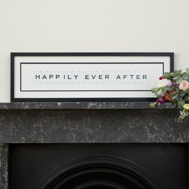 'Happily Ever After' Word Frame