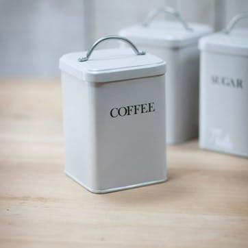 Coffee Canister in Chalk
