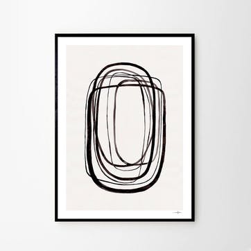 Lines No 3, Ana Frois Art Print