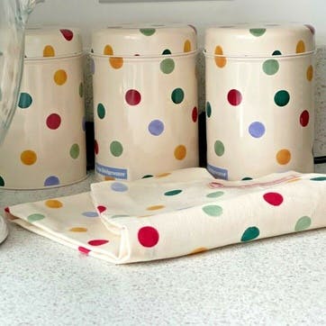 Polka Dot Set 3 Caddies 11cm x 32cm x 15cm