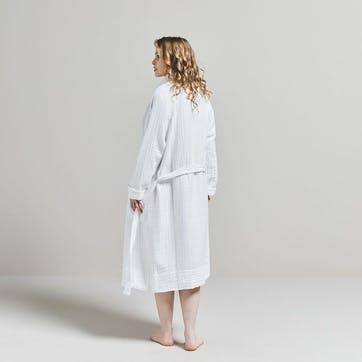 The Dream Cotton Robe Extra Large, Snow