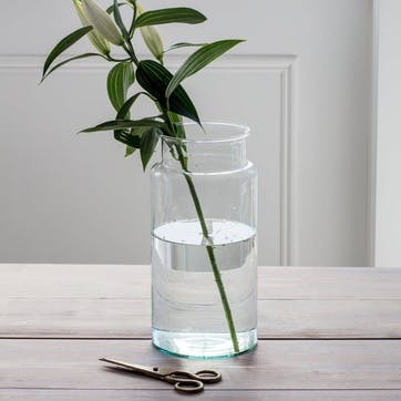 Broadwell Vase H30cm, Clear