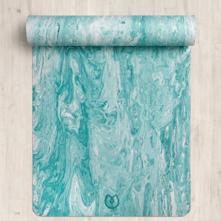 Evolve Yoga Mat, Aqua