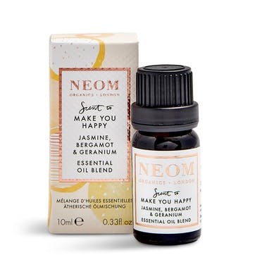 Jasmine, Bergamot & Geranium Essential Oil Blend, 10ml, Neom Organics London