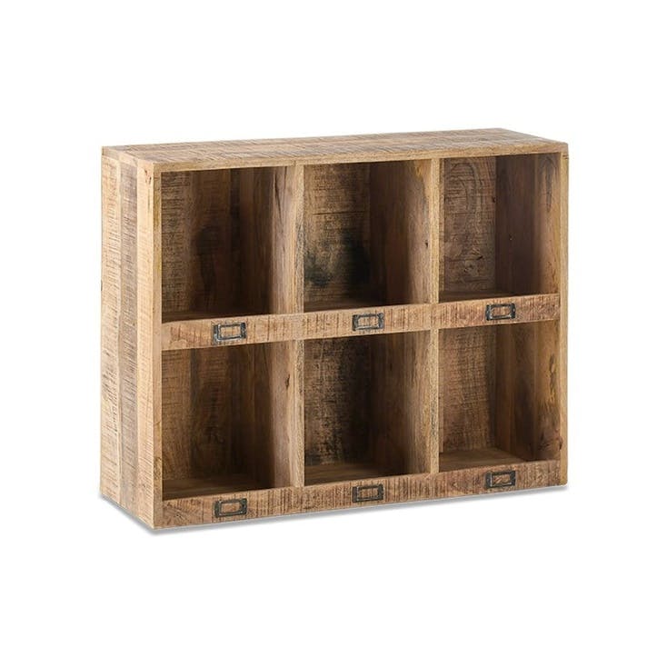 Makua Wooden Locker Shelf, Large