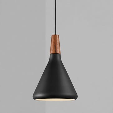 Nori Pendant H26.5cm, Black