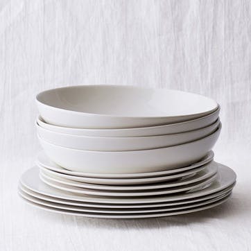 Symons Bone China Dinner Set, 12 Pieces