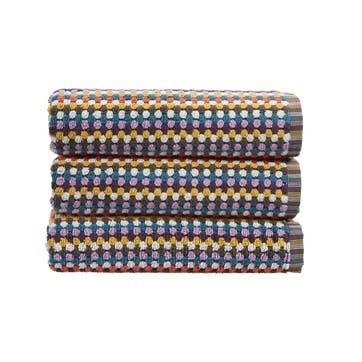 Carnaby Stripe Pair of Bath Towels, Multi