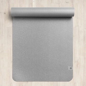 Eco Everyday Rise Yoga Mat, Grey Ice