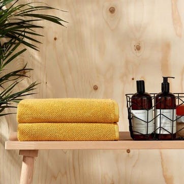 Brixton Bath Towel, Saffron