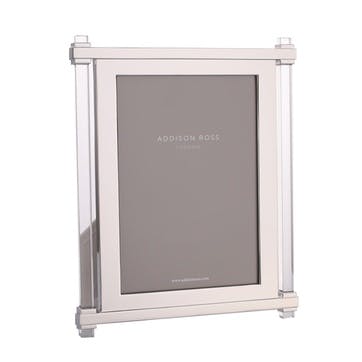 Pillar Photo Frame 5 x 7", Silver