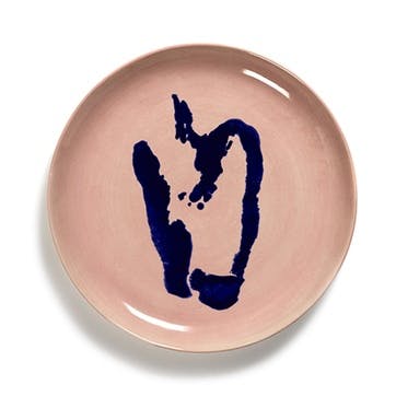 Ottolenghi, Set of 2 Medium Plates, Pink and Blue
