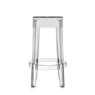 Philippe Starck 2005 Charles Ghost Stool H65cm, Crystal