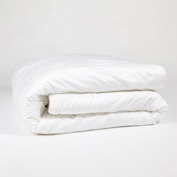 The Original 300 Thread Count Sateen Duvet Cover Double, White