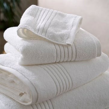 Ultra Soft Cotton  Face Cloth 30 x 30cm, White