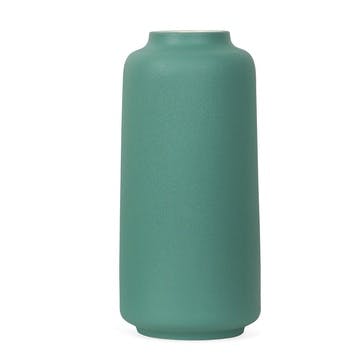 Small vase, H31 x W14cm, Heal's, Trent, Green