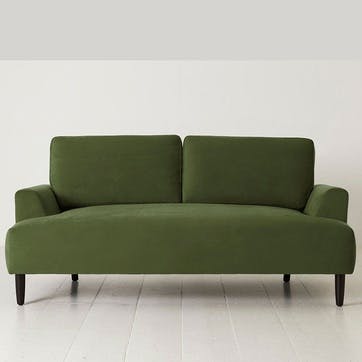 Model 05 2 Seater Velvet Sofa, Vine