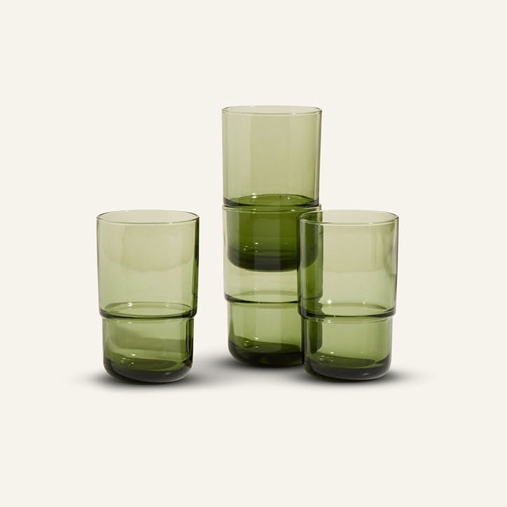 Set of 4 Glasses 500ml, Dawn