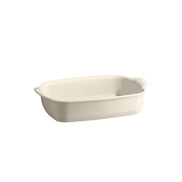 Ceramic Small Rectangular Oven Dish, 30cm, Clay