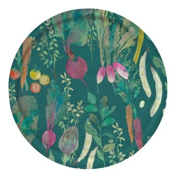 Vegetable Patch Tray, Circular, Chard