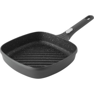 Gem, Square Grill Pan with Detachable Handle, 24cm