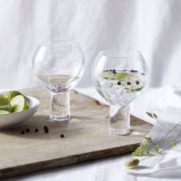 Halden, Set of Two Gin Glasses