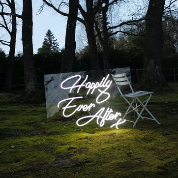 'Happily Ever After' LED Neon Light