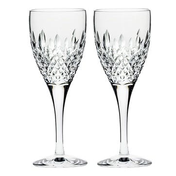 Mayfair Set of 2 Wine Glasses 280ml, Clear