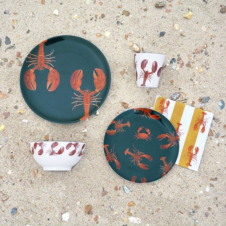 'Lobster' Melamine Side Plate