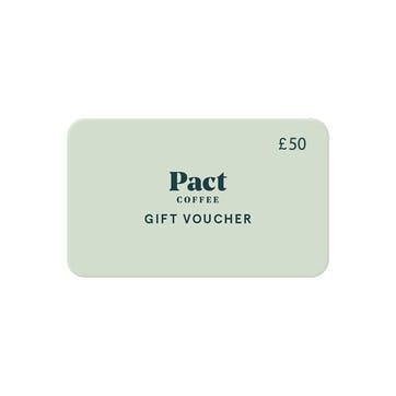 £50 Pact Coffee Gift Voucher