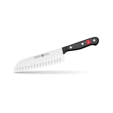 Gourmet Santoku Knife with Hollow Edge - 17cm