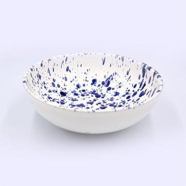 Splatter Pasta Bowl D20cm, Blueberry