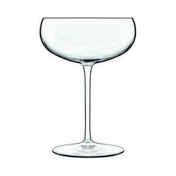 Talismano Set of 4 Martini Glasses 300ml, Clear