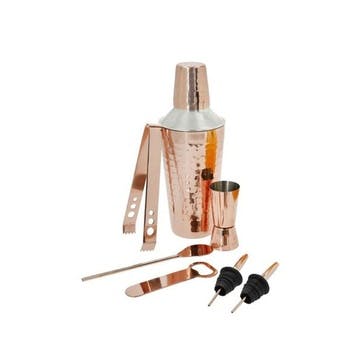 Seven Piece Cocktail Set , Stainless Steel