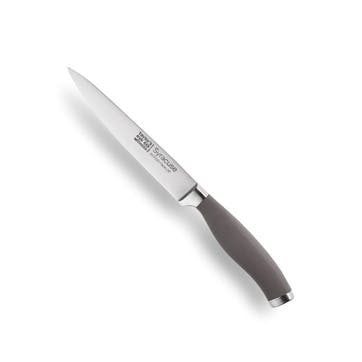 Syracuse Soft Grip All Purpose Knife 13cm, Grey