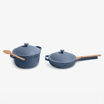 Home Cook Pan Duo, Blue Salt