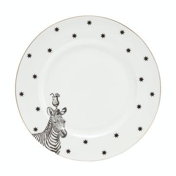 Party Zebra Side Plate